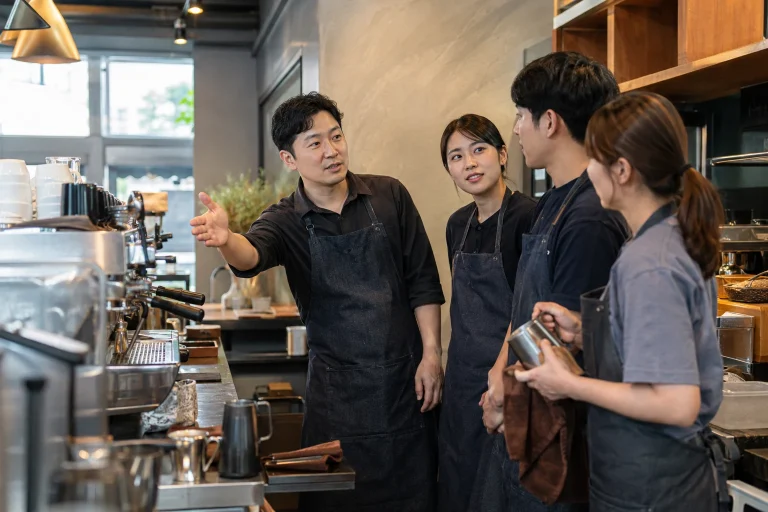 카페 인건비 관련 현장