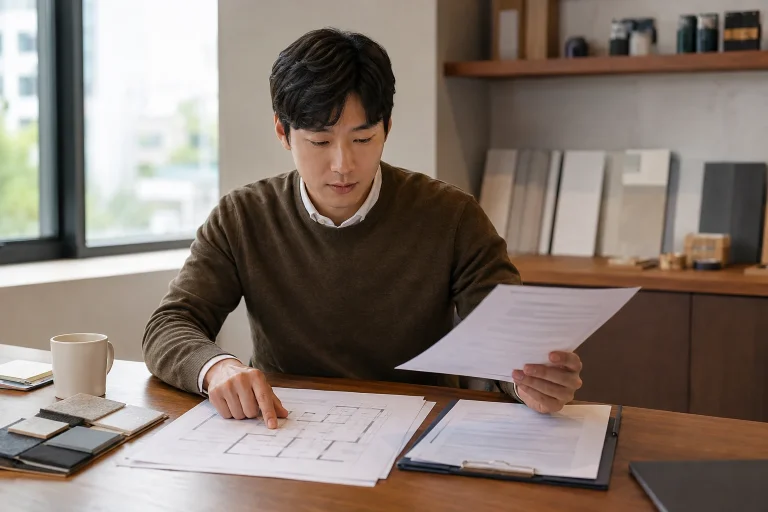 카페 창업 비용 현장 확인 이미지